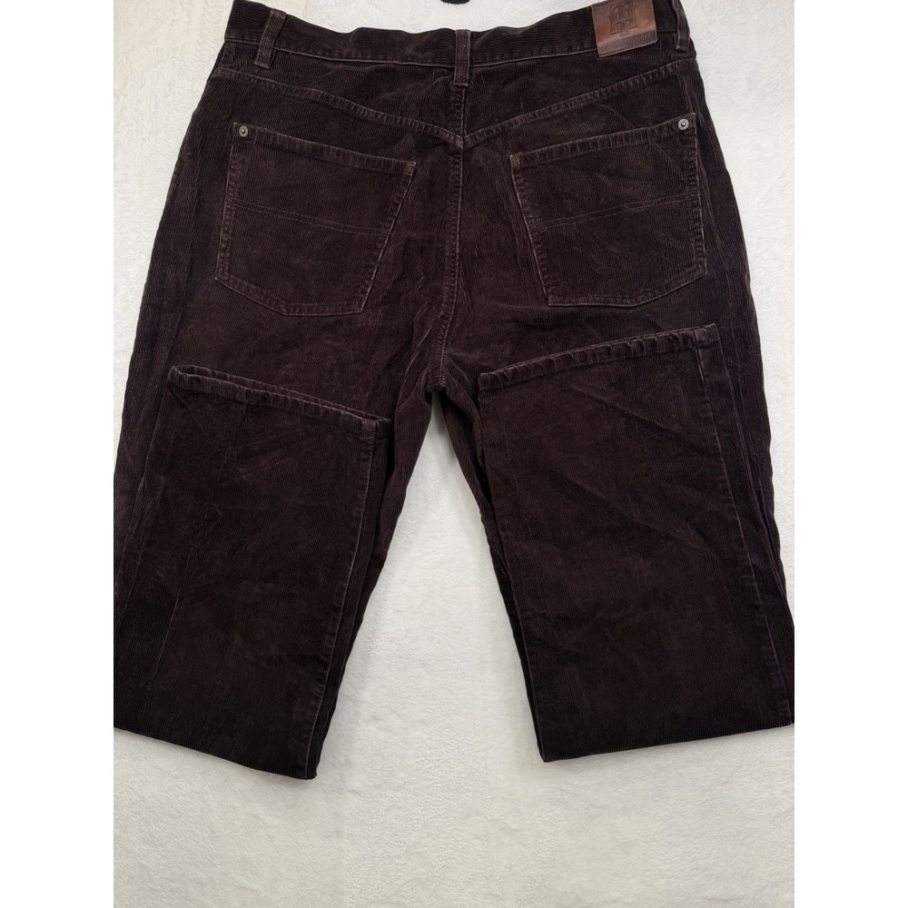 Vintage Tommy Hilfiger Brown Corduroy Pants Mens 36x32 90s Freedom Fit
